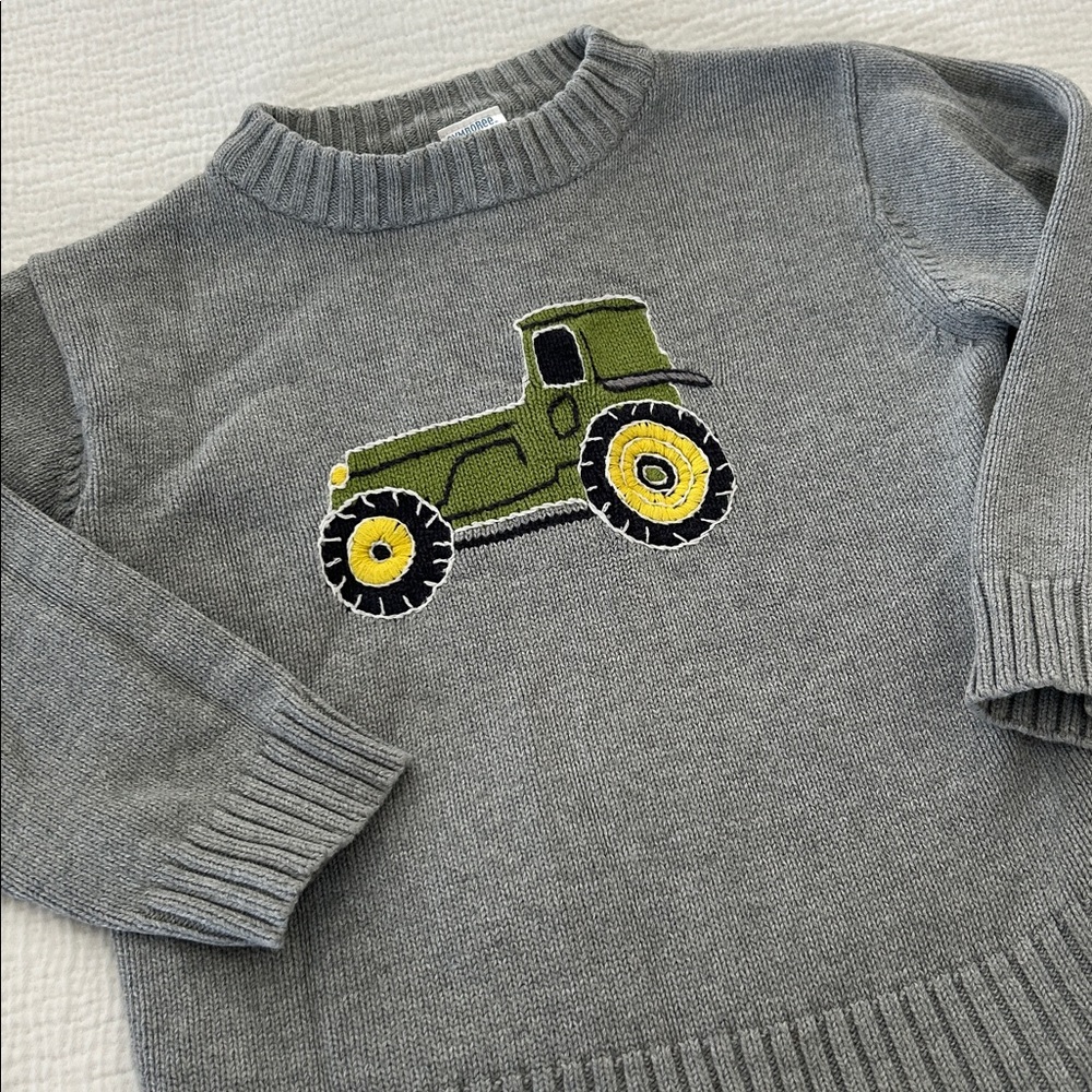 Gymboree Tractor Sweater 4